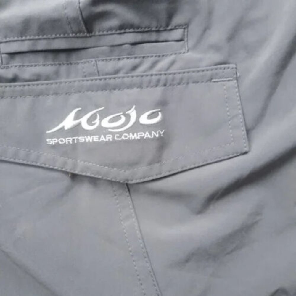 Mojo fishing shorts size 40 inseam 10 gray Nylon  men's